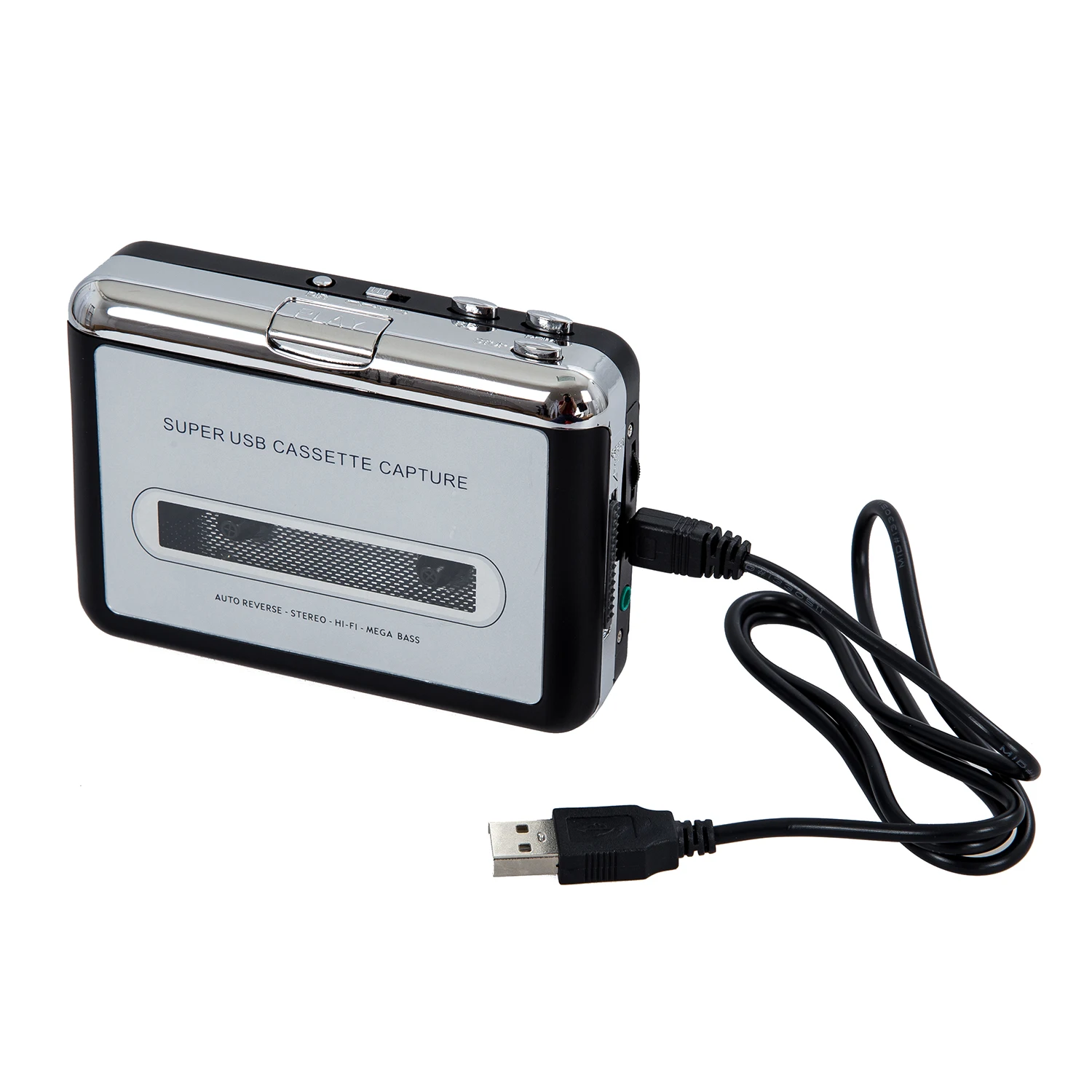 USB Кассетный Дека конвертер захвата аудио музыкальный плеер конвертировать музыку на ленте на компьютер ноутбук