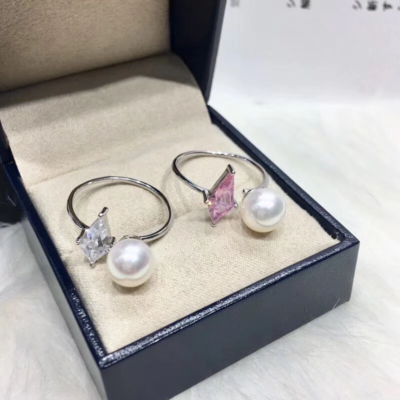 Adjustable 925 Sterling Silver Ring Findings Mountings Settings Parts