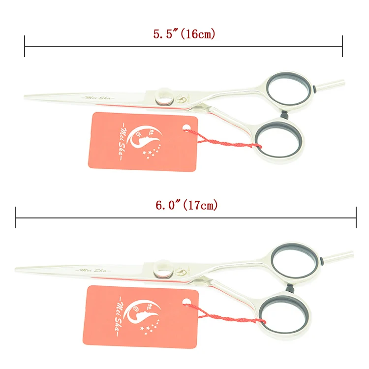 Meisha 5,5/6 дюймов Высокое качество ножницы набор Японские Ножницы стрижка филировочные ножницы парикмахерские инструменты HA0391