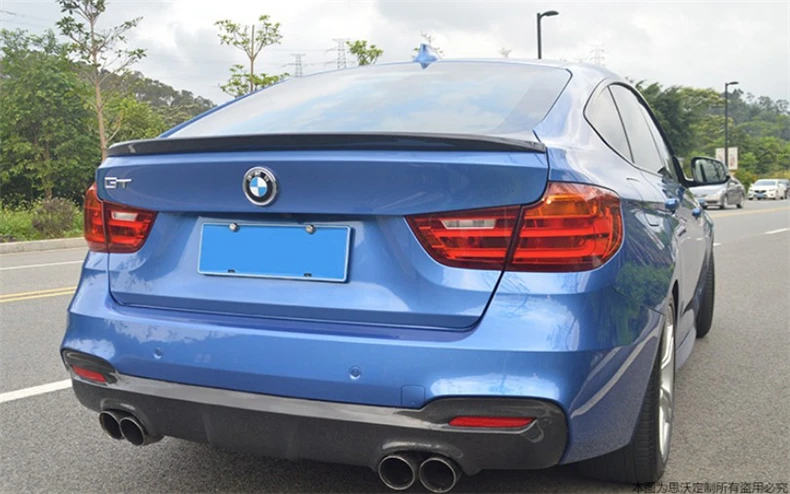 Спойлер из углеродного волокна для BMW 3 серии GT F34 320 328 335 2014 2019 высококачественные