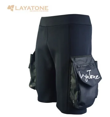 3 мм SCR неопреновый Черный Водонепроницаемый Дайвинг костюм для дайвинга шорты с карманом для мужчин быстросохнущие купальные плавки