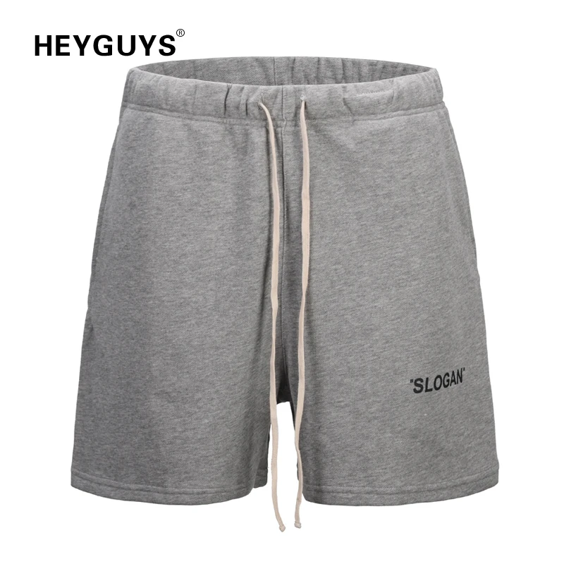 HEYGUYS моды Высокая улица мужчины пот короткие мужские повседневные красивые Уличная одежда в стиле хип-хоп дизайн лидер боты