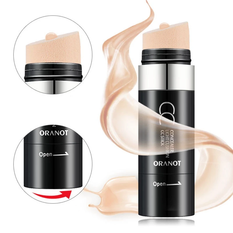2019 CC Cream Moisturizing Waterproof Foundation Natural Primer Air Cushion Makeup concealer for face Whitening Concealer Stick