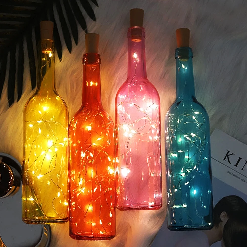 

New 2020 New year Novelty Lamp Christmas Garland fairy lights RGB Photo clip light Copper string light Wedding party decoration