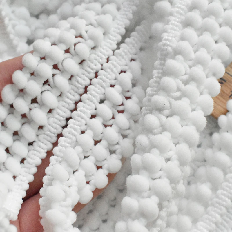 White Lace Balls Diy Sewing Beautiful Decorated Tassel Clothing Curtain