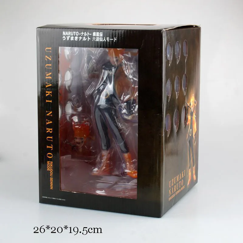 Экшн фигурка Rikudou Sennin Mode Uzumaki Naruto ПВХ лимитированная серия аниме Наруто Сборная