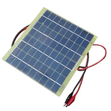 Universal Portable 5W 18V 290mAh Solar Panel Solar Cells Battery Phone Charger Battery Mobile Cell Phone Power