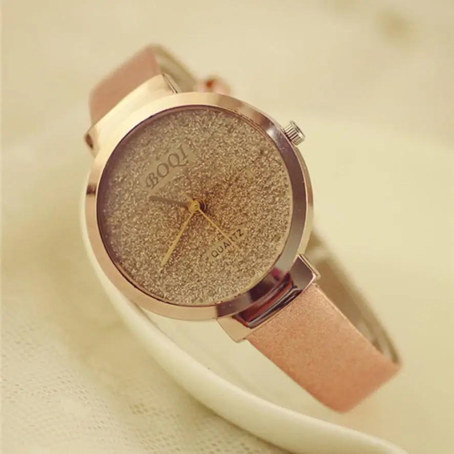 Sands Starry Dial font b Watch b font font b Women b font Fashion Temperament Girl
