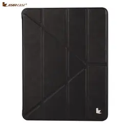 Jisoncase Защитный чехол для Apple iPad 9,7 дюймов 2018 стильный ТПУ Tablet крышка со встроенным Ручка слот для iPad 9,7 дюймов 2018