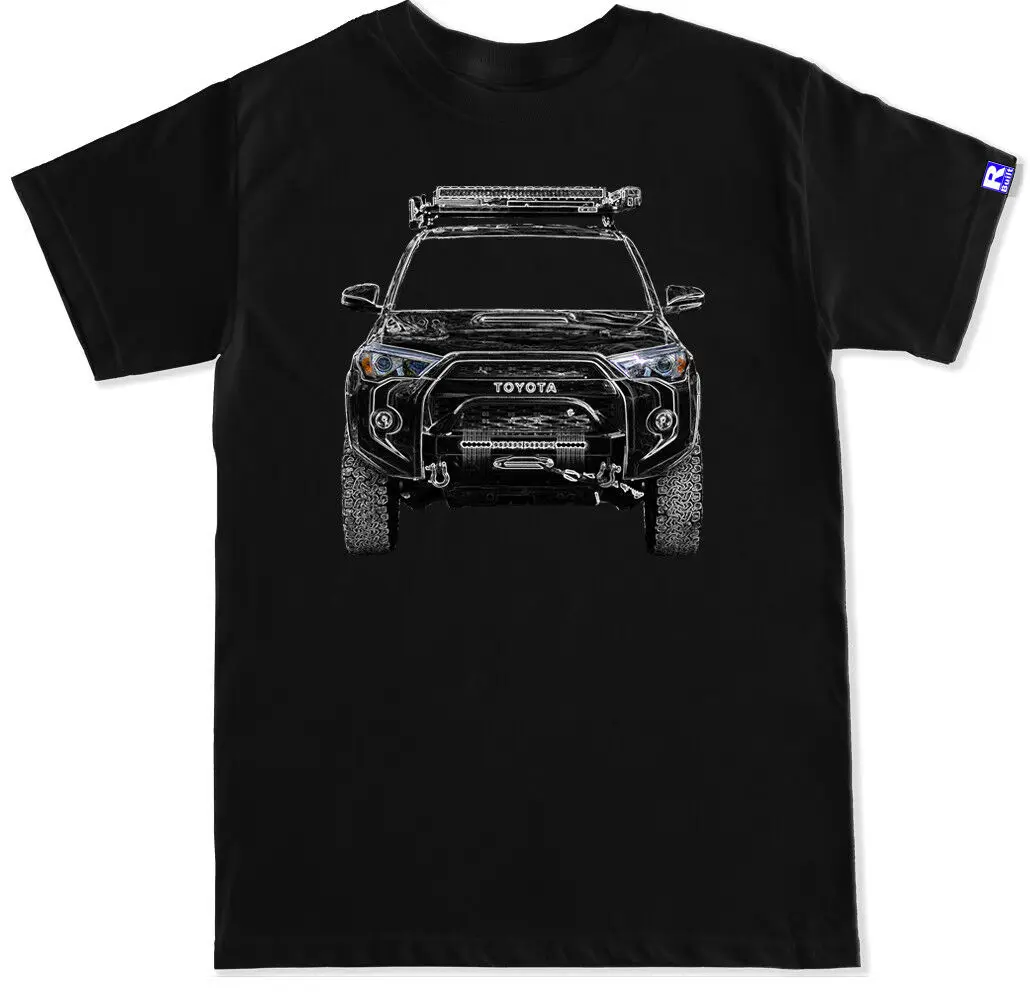 2019 Fashion 4 Runner 4X4 Roof Rack Rock Slider Lift Off Road Led Light Winch Bumper Shirt Tees