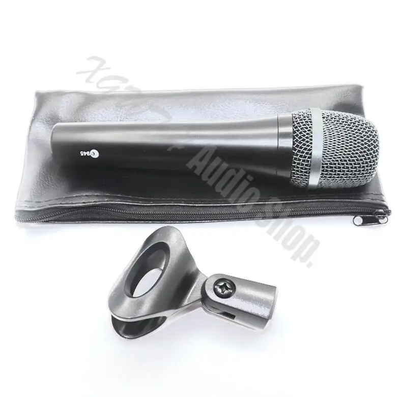 E945 Dynamic Super Cardioid Wired Handheld Microphone Professional Vocal Karaoke Audio Stduio Mic Microfono - Цвет: E945