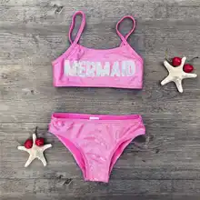 Детский комплект из 2 предметов, купальный костюм для девочек, расшитый блестками, купальный костюм золотистого цвета, Детский комплект бикини, Детский комплект Детский комплект из 2 предметов, купальный костюм для девочек, расшитый блестками, купальный костюм золотистого цвета, Детский комплект бикини, Детский комплект