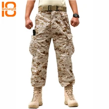 TENNEIGHT уличные камуфляжные тактические брюки военные брюки мульти-карманный Пейнтбол для страйкбола, тренировок брюки мужские спортивные охотничьи брюки
