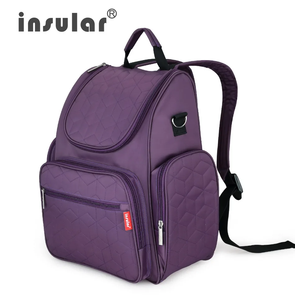

Insular Elegant Baby Diaper Backpacks Nappy Bags Multifunctional Changing Bags For Mommy Shipping Free