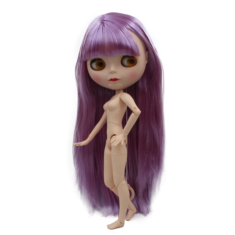 

Blyth Doll BJD, Neo Blyth Doll Nude Customized Frosted Face Dolls Can Changed Makeup and Dress DIY, 1/6 Ball Jointed Dolls SO42