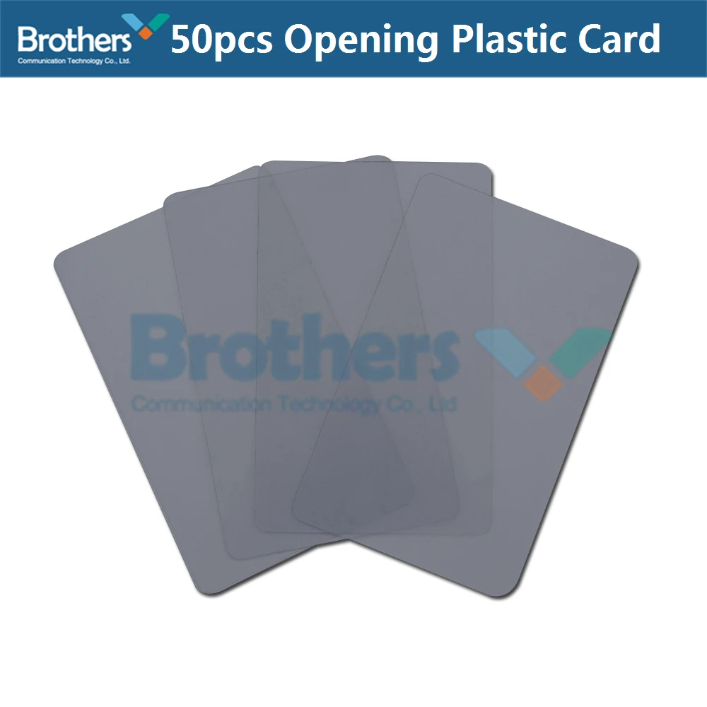 

50pcs Opening Plastic Card for iPhone Pry Opening Scraper for Samsung for Huawei LCD Screen Hand Tool Mobile Phone Repair Tools