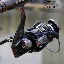 Горячая супер рыболовная Катушка 12BB+ 1 подшипниковые шарики DE1000-5000 серия спиннинговая Катушка лодка рок рыболовное колесо