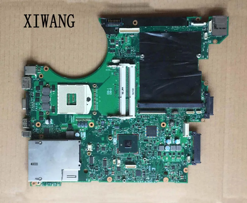 

free shipping 595700-001 for HP 8740W 8740P laptop motherboard with HM57 chipset 100% tested and all funtions work