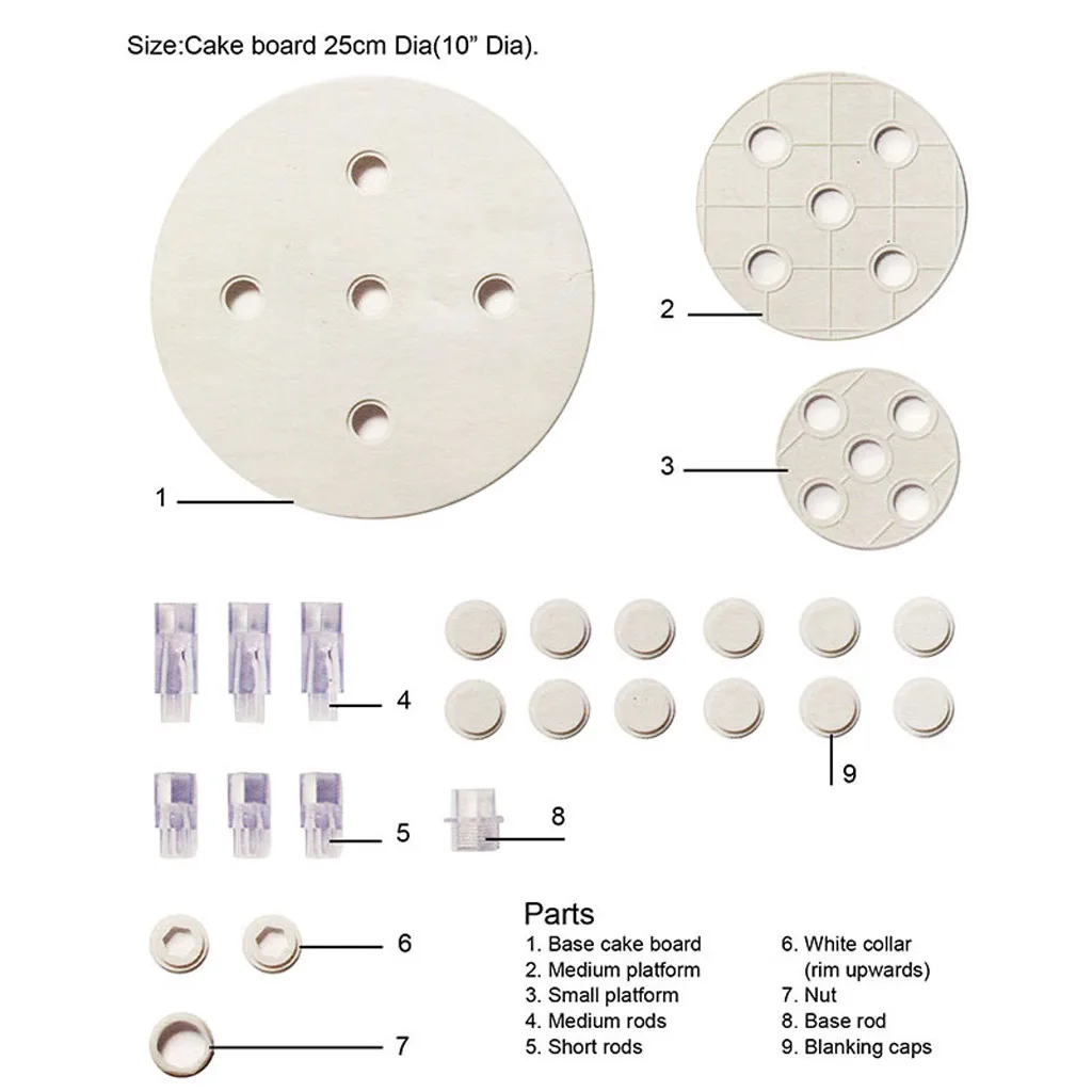 Форма для торта, сделай сам, антигравитационная подставка для торта, вечерние украшения для свадебного торта, трехмерная подставка для торта