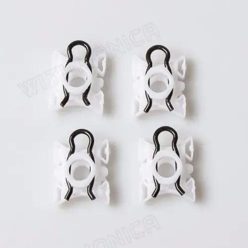 H2CNC 4PCS Window Regulator Sliding Pivot Clips Roller Lifter For BMW E85 E36 E34 E32 318i 325i 328i 525i 530i 535i Z3 Z4 Z5 M3