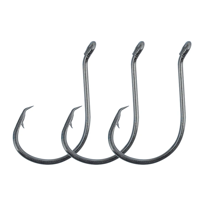 

Sport Circle Fishing Hooks 100pcs/lot High Carbon Steel Offset Point Sport Circle Fishing Hook Size 1/0-5/0 7384