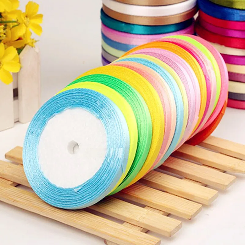 6mm Width sewing art braided hair ribbon bow ribbon wedding ribbon DIY