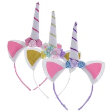 1 шт. милый малыш девушки в форме обруч для волос цветок Украшенные повязка аксессуар для волос