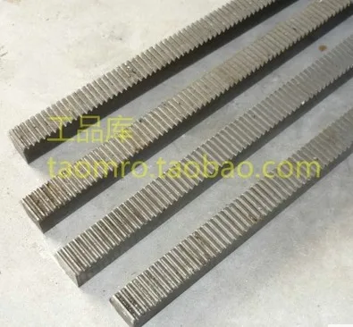 

10x10x`200mm 1M- 0.5 mold metal transmission guide rail slide precision motors DIY spur gear rack