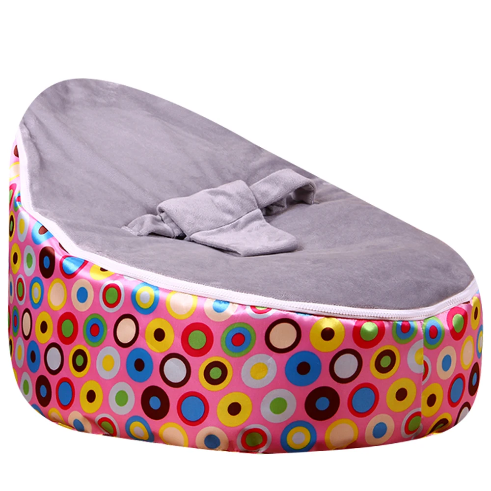 Levmoon Medium Pink Circl Beanbags Bean Bag Chair Kids Bed For Sleeping Portable Folding Child Seat Sofa Zac Without The Filler Levmoon Medium Pink Circl Beanbags Bean Bag Chair Kids Bed For Sleeping Portable Folding Child Seat Sofa Zac Without The Filler