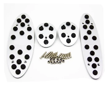 

For BMW MINI 2007 -2016 MINI Cooper MT Car Pedal Pads Cover Car Fuel Brake Stickers Styling Plates