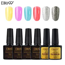Elite99 Гель-лак набор все для маникюра Lakiery hybry Vernis основа для Ультрафиолетовый гель для ногтей Замачивание от ногтей Гель-лак для ногтей