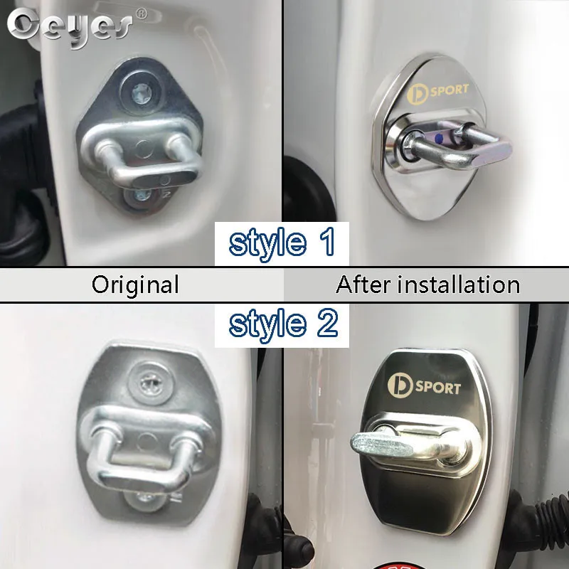 Аксессуары для стайлинга автомобиля Ceyes Daihatsu D Sport с логотипом Terios Charade Mira Toyota Rav4