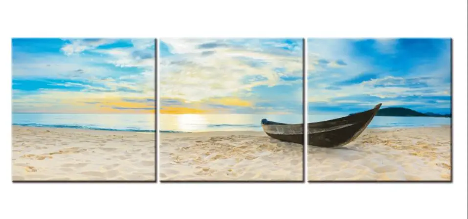 Download Peinture En Toile Avec Bateau Bord De Mer 3 Panneaux Impression For Free Get Wallpaper Peinture En Toile Avec Bateau Bord De Mer 3 Panneaux Impression Desktop Wallpaper Free