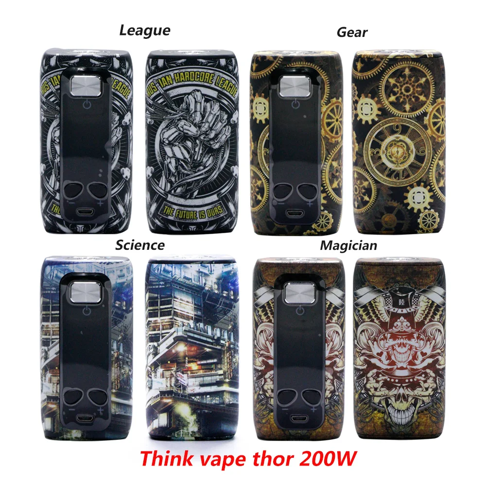 Baratos Nuevo color ThinkVape Thor 200W Mod TC cigarrillo electrónico Mod Vape del creo que Vape Thor pro Drag 2 Mod Vape mod para DIY RTA RDA