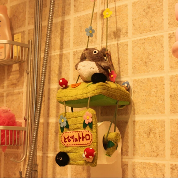 

1pcs Lovely Chinchillas Totoro Plush Doll Toy Tissue Boxes Extraction Household Product Totoro Gifts For Girls Free Shipping