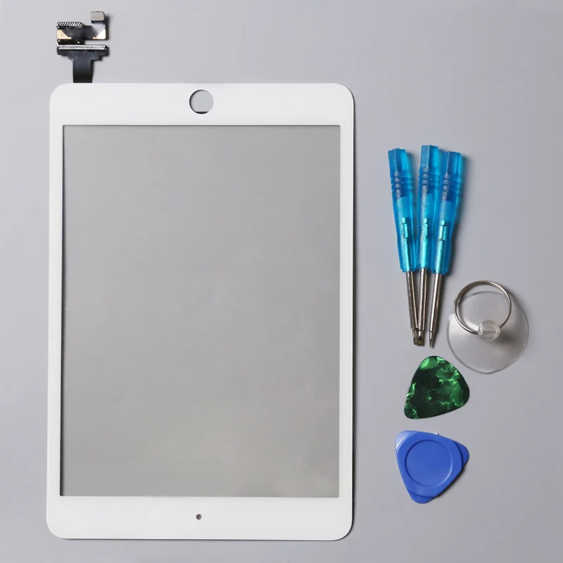 Для iPad mini 3 кодирующий преобразователь сенсорного экрана в сборе с ic разъемом