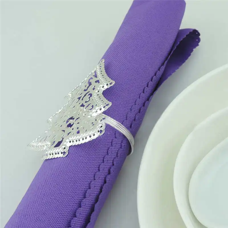 Christmas Santa Claus Napkin Ring Table Decor Napkin Holder for Christmas Dinner for wedding reception or dinner party #2n16 (11)