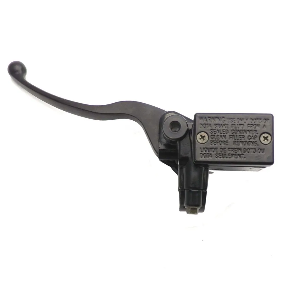 Scooter Left Rear Master Cylinder Brake Lever with 8mm Mirrors hole For