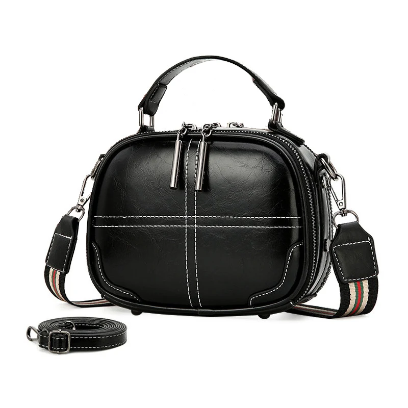 

Ygdb Brand Fashion Women Shoulder Messenger Bags Vintage Solid Zipper Female Flap Sling Handbag PU Leather Tote Ladies Bag YM127