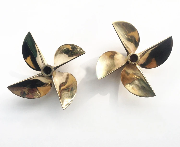 1PC 6717 4 blades Propeller for 26/30cc Electric O Yacht RC Racing Boat