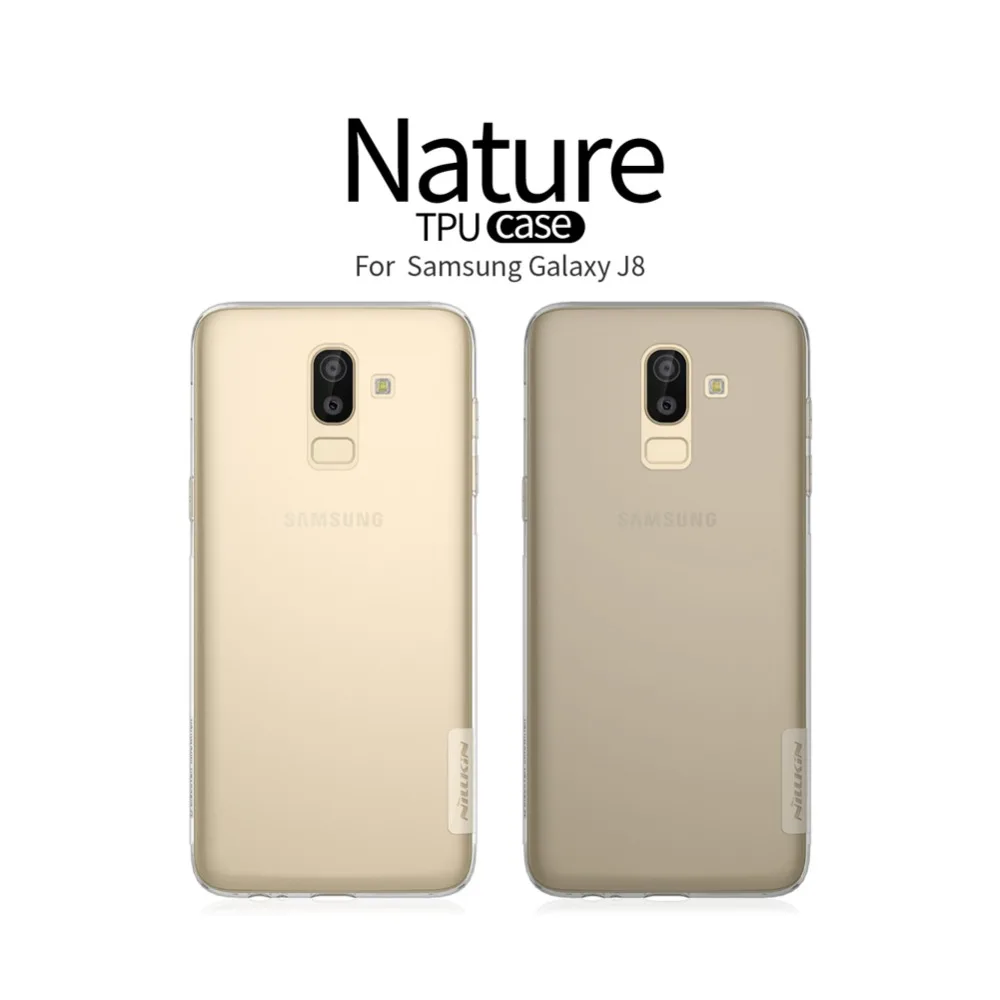 For Samsung Galaxy J8 Case Nillkin Super Thin Nature Transparent Clear Soft phone Cases Bumper case |