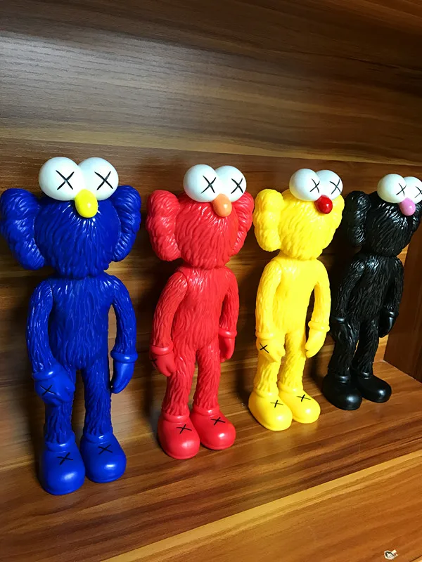 RON KAWS kaws Sesame Street mailuin Action & Toy Figures from Toys
