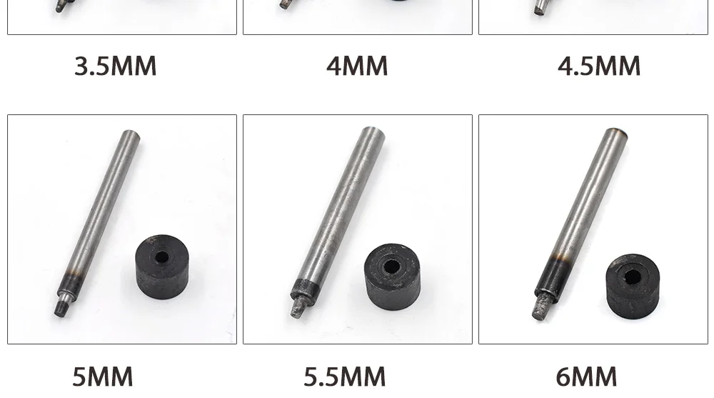 3.5mm-30mm Eyelets installation tools Metal rivets Buttonhole Stomata eyelets Eyelet tools Clothing & Accessories 3.5mm-30mm Eyelets installation tools Metal rivets Buttonhole Stomata eyelets Eyelet tools Clothing & Accessories