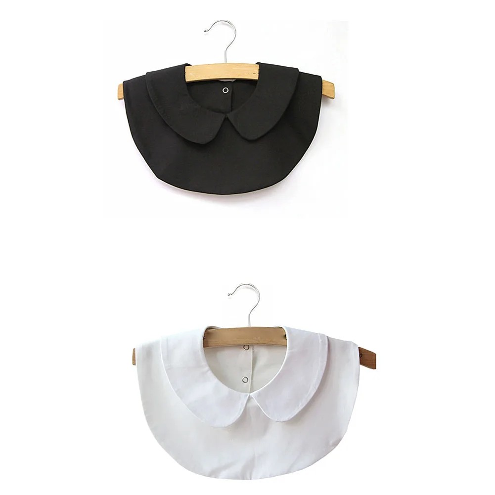 

Fashion Ladies Girls Shirt Fake Collar Cotton Vintage Detachable Lapel Blouse False Collars Women Clothes Accessories JL