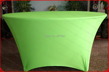 

Apple Green Lycra/Spandex Table Cover/Tablecloth/Table Runner/Chair Covers for Wedding/Hotel/Banquet/Party/Home decor&textile