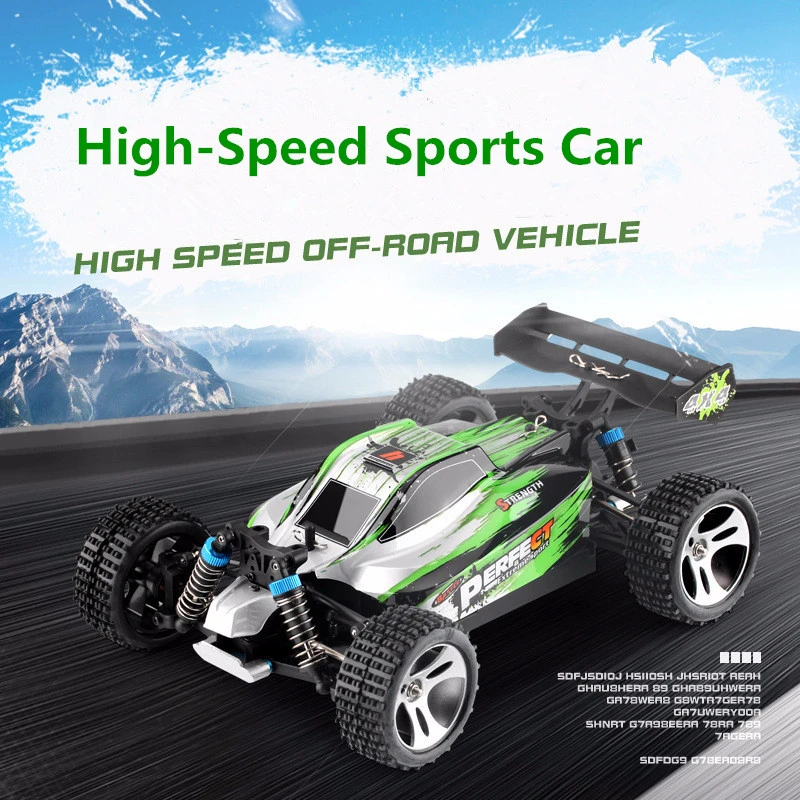 RC Cars Water-Resistant High Speed Remote Control Car 2.4GHz 2WD RC Truck 1/18