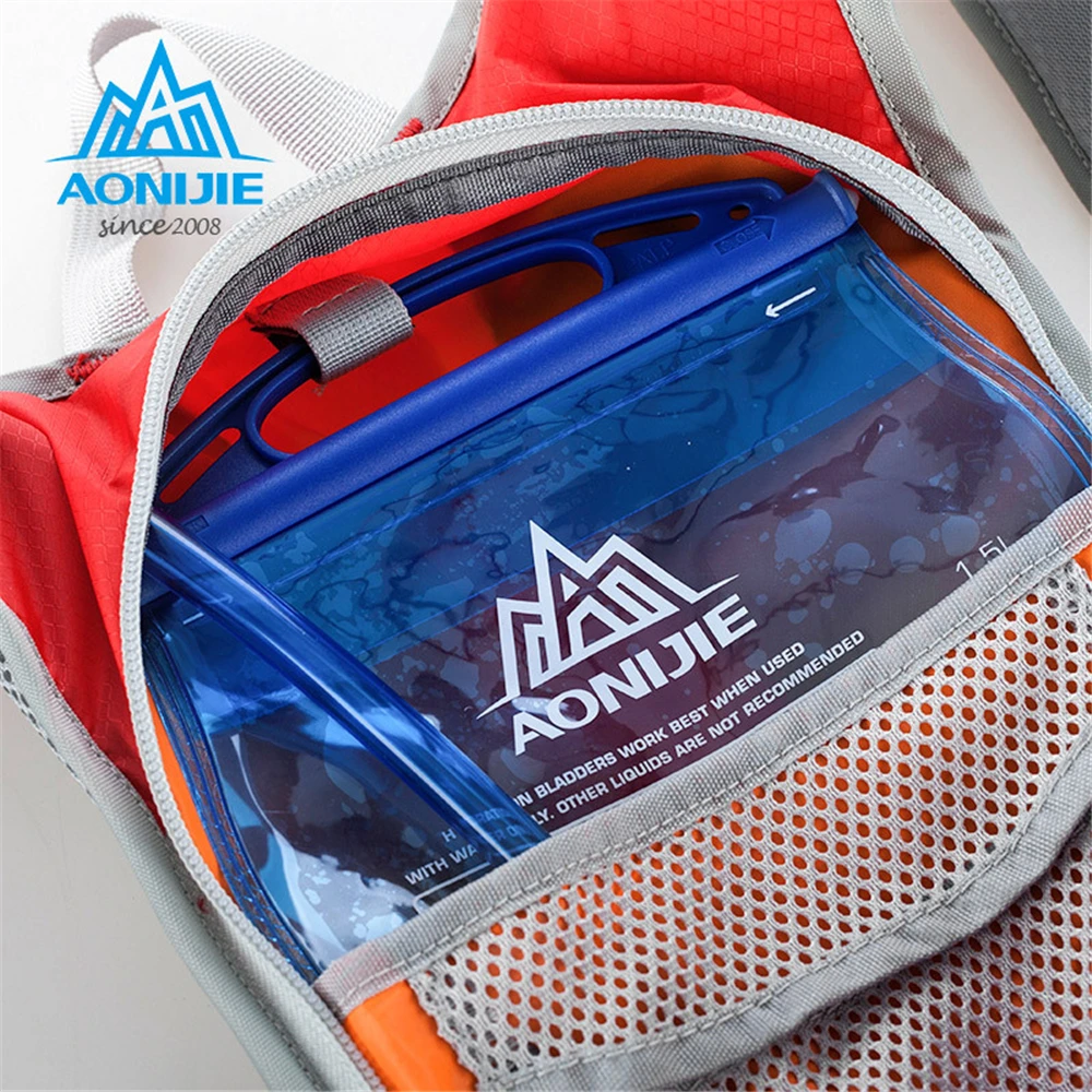 AONIJIE 12L hidratación mochila deporte al aire libre mochila maratón ciclismo Trail Running hidratación chaleco paquete