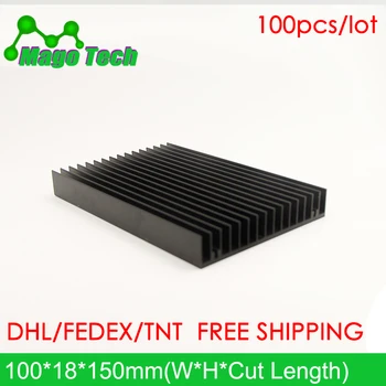 

LED Aluminum Heatsink Plate Grow Light Radiator Cooling Cooler Fit Transistor IC Thermal Conductivity LED Radiator Electronics