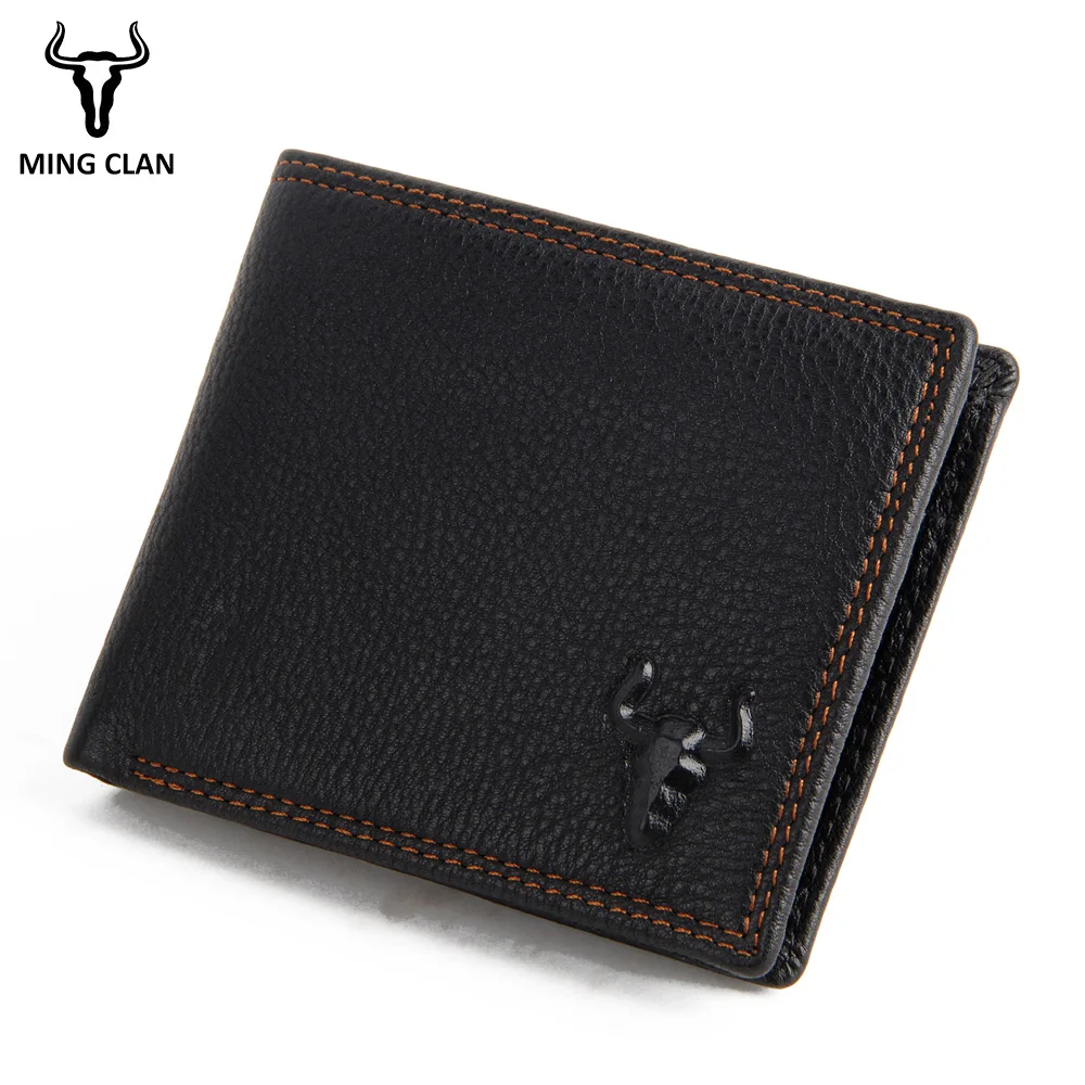 Luxury Brand Genuine Leather Men Wallets Card Holder Purse Male Slim Wallet Portfolio Cartera Thin Money Bag with Coin Pocket Luxury Brand Genuine Leather Men Wallets Card Holder Purse Male Slim Wallet Portfolio Cartera Thin Money Bag with Coin Pocket