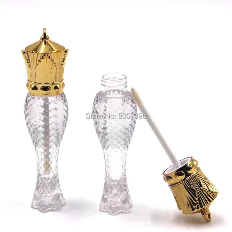 

10/30/50pcs Beauty Shape Empty Lip Gloss Tube Lips Balm Bottle Brush Container Mini Refillable Bottle Lipgloss Tube